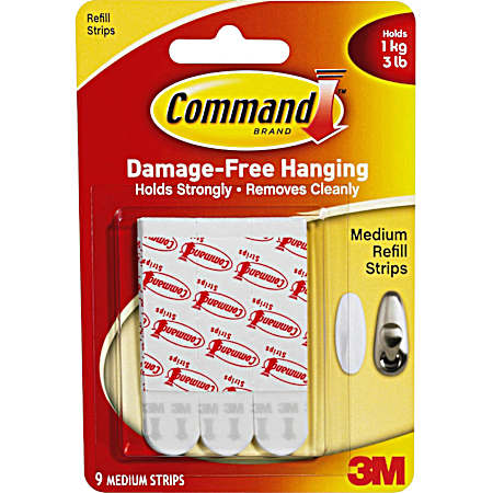 9 Ct. Medium Refill Strips