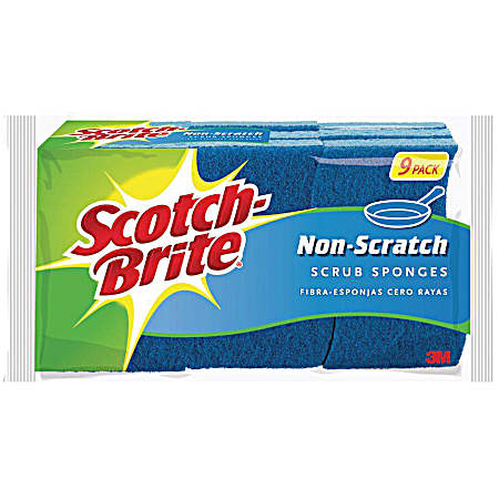 Non-Scratch Scrub Sponges - 9 Pk.