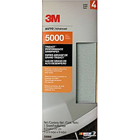 Trizact Performance Sandpaper 5000 Grit