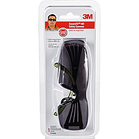 SecureFit 400 Black Safety Eyewear