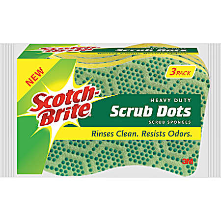 Heavy-Duty Scrub Dot Scrub Sponge