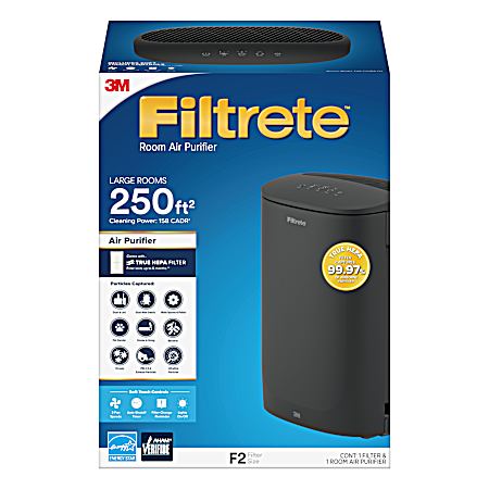 Black Large Room Air Purifier