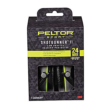 Black/Gray Sport Shotgunner II Hearing Protector