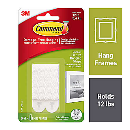 Medium Picture Hanging Strips