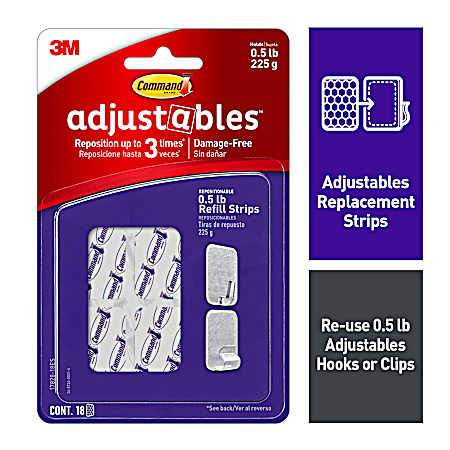 Adjustable Refill Strips - 18 Pk.