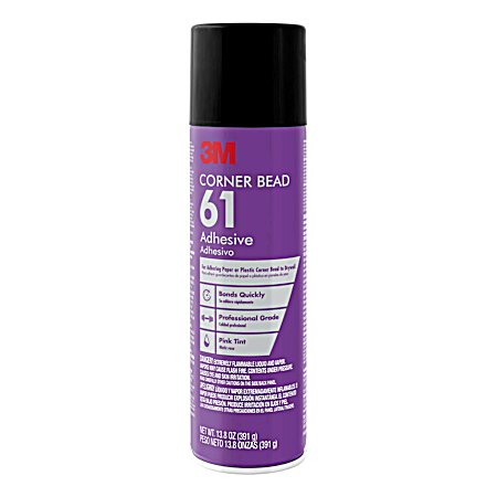 13.8 oz 61 Drywall Corner Bead Spray Adhesive