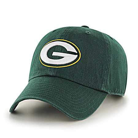 Adult Green Bay Packers Green Mass Clean Up Cap