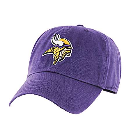 Adult Minnesota Vikings Purple Clean Up Cap