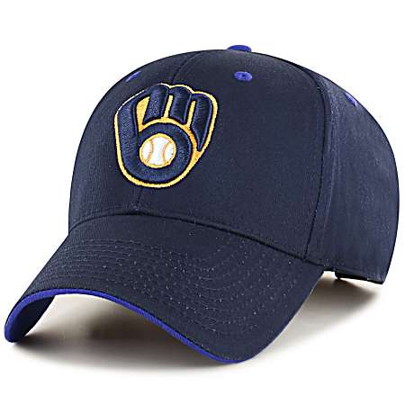 Adult Milwaukee Brewers Navy Money Maker Ball Cap