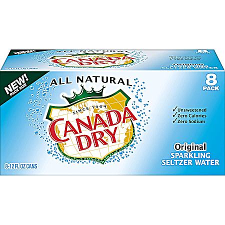 12 oz Original Sparkling Seltzer Water - 8 pk
