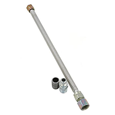 18 In. Flexible Gas Connector for Gas Water Heater