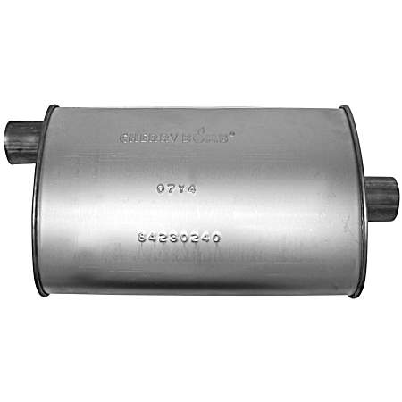 Turbo Muffler 2 In. ID x 2 In. ID Offs/Cntr