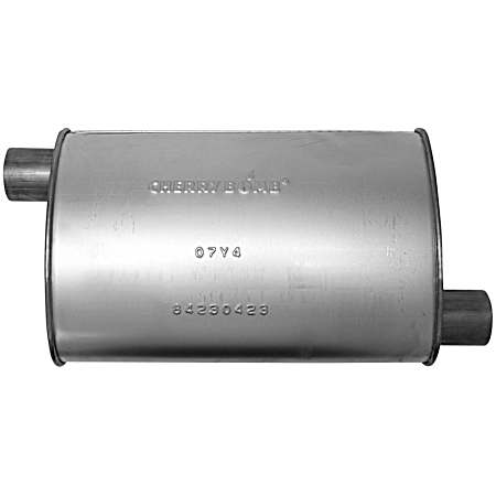 Turbo Muffler 2 In. ID x 2 In. ID Offset/Offset