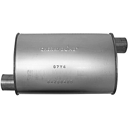 Turbo Muffler 2.25 In. ID x 2.25 In. ID Offs/Offs
