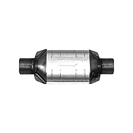Universal Catalytic Converter w/ 2.25 Inlet/Outlet Oval Body