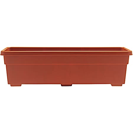 24 in Terra Cotta Window Box Planter