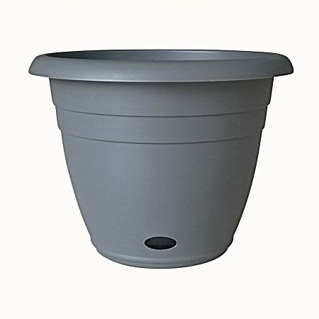 Pewter Grey Jackson Self-Watering Planter