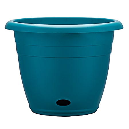 Jackson Crystal Teal Self-Watering Planter