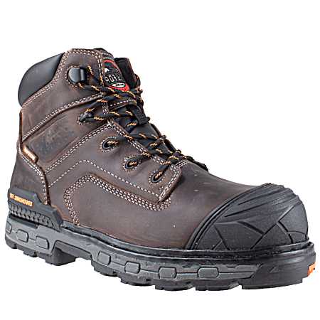 Men's Dark Brown Kingsley 6 in Composite Toe Boots