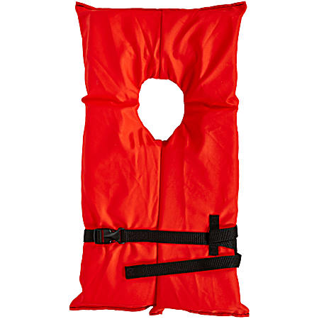 Unisex Adult Type II Orange Life Jacket