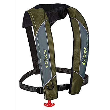 Adult A/M-24 Automatic/Manual Inflatable Life Jacket