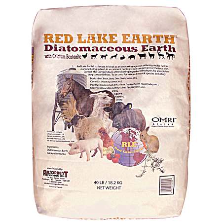 Red Lake Earth Diatomaceous Earth - 40 Lb.