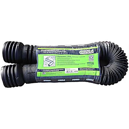 Bend-A-Drain Flexible Perforated Drain Pipe