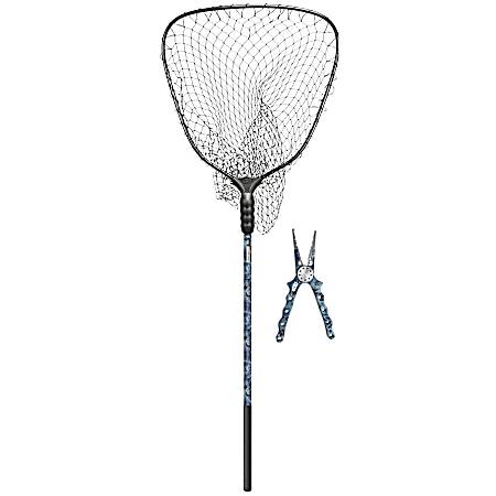 Kryptek 19 in x 21 in Black Nylon Mesh Net w/ Pliers
