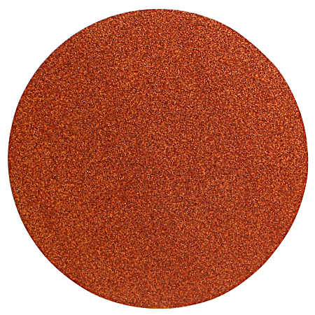 5 in. Red Drill Mount Stick-On Sanding Disc 100 Grit - 4 Pk.