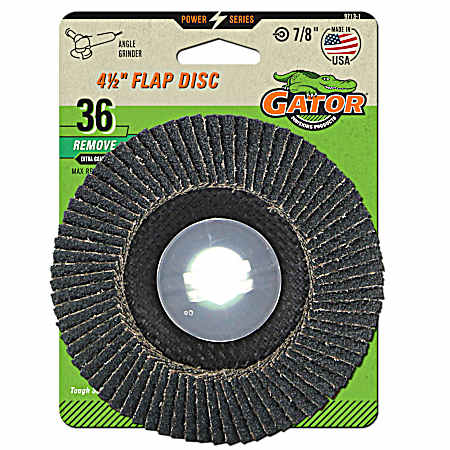 4-1/2 in. Flap Wheel Disc 40 Grit