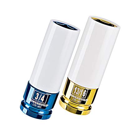 2 pc SAE Thin Wall Wheel Socket Set