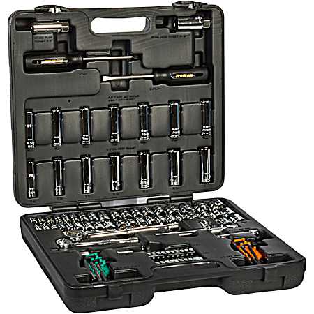SAE/Metric Socket Set - 106 Pc