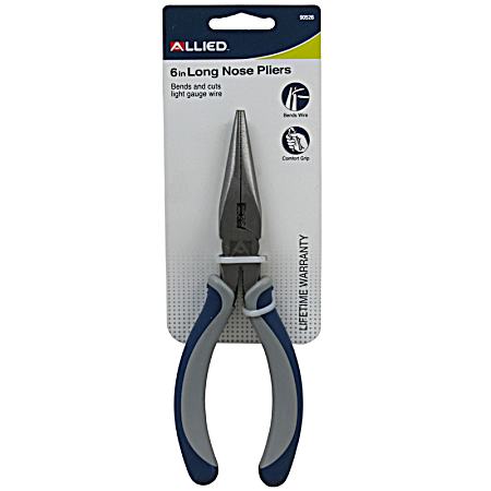 6 In. Long Nose Pliers