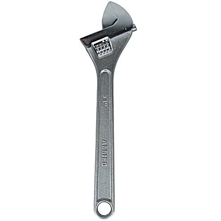 18 in Chrome-Plated Adjustable Wrench