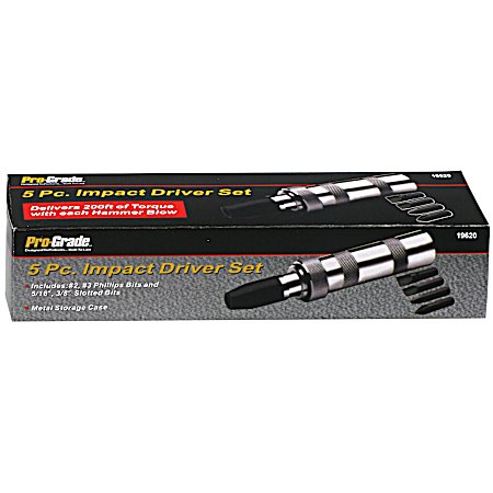 1/2 In. Drive Impact Driver Set