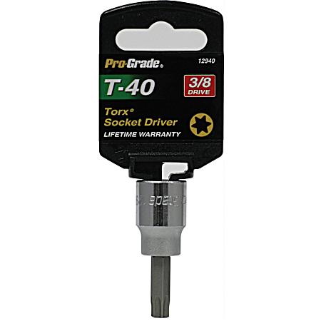 3/8 In. Drive T40 Internal Torx Socket