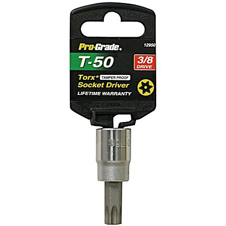 3/8 In. Drive T50 Internal Torx Socket