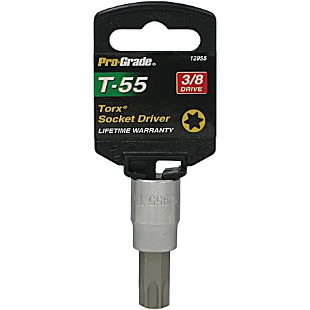 3/8 In. Drive T55 Internal Torx Socket