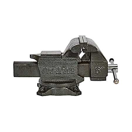 6 in Steel Workshop Swivel Bench Vise