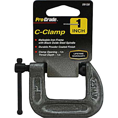 1 in x 1 in C-Clamp