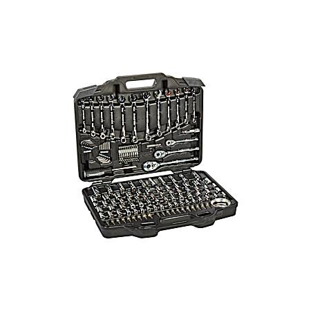 Mechanic's SAE & Metric Tool Set - 171 Pc