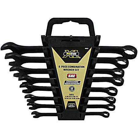 8 Pc. SAE Black Wrench Set