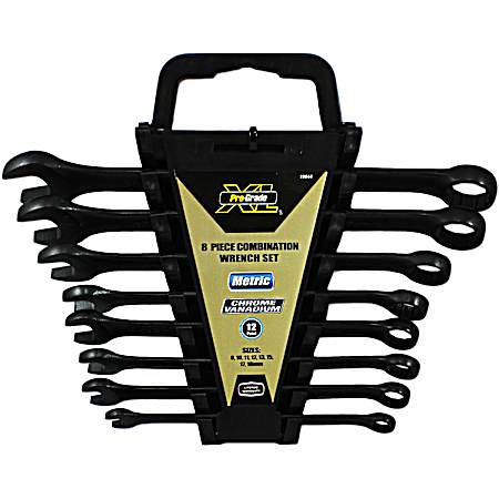 8 Pc. Metric Black Wrench Set