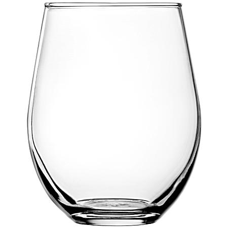4 Pc 20 oz Stemless Wine Set