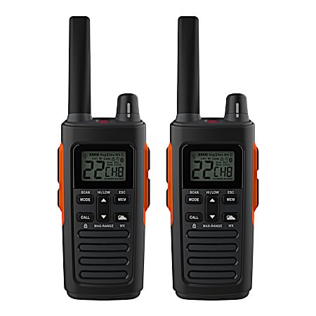MicroTALK 38-Mile Range Rugged Walkie Talkie