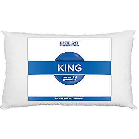 King Size White Pillow