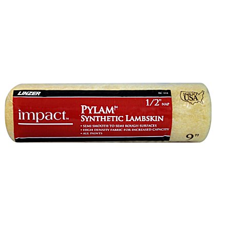 Pylam 9 in Synthetic Lambskin Paint Roller Cover