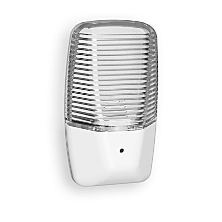 White Aria LED Auto Clear Night Light
