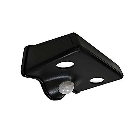 Black LED Motion-Activated Overhead Security Light