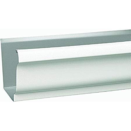 5 In. X 10 Ft. White Gutter